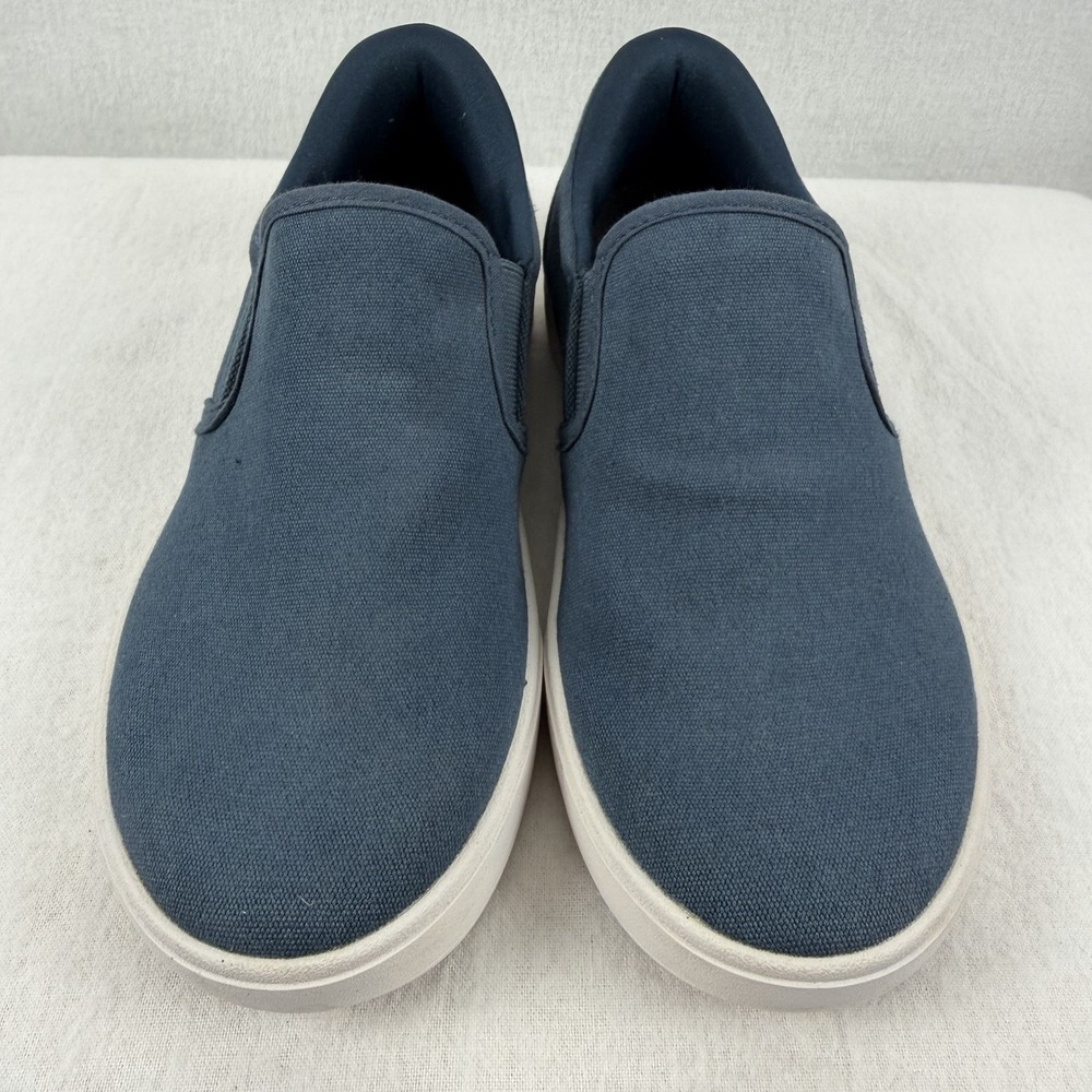 KIZIK Venice Canvas Slip On Sneakers Tidepool Blue Unisex M 5/W 6.5 Comfort‎